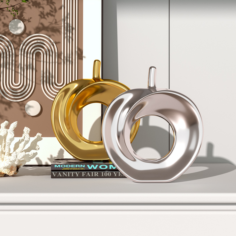 速发轻奢高端大气上摆次酒柜装饰厅档件客品玄关餐边电视柜平安果