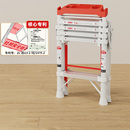 杜邦 奈固梯子家用铝合金人字伸缩梯折叠升降梯 第二代小云梯