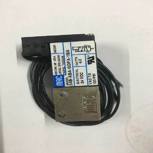 议价MAC电磁阀34B-A-GDFA-1BA真品DC24V当天发
