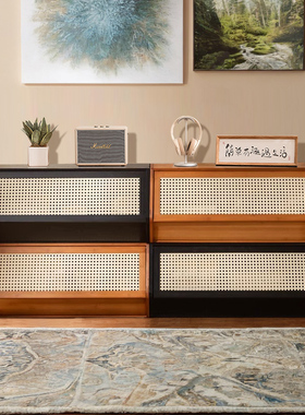 收纳箱家用前开式翻盖儿童玩具零食收纳筐整理箱子储物衣柜收纳柜