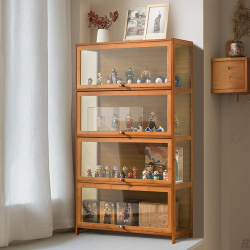 木马人飘窗柜阳台储物柜子