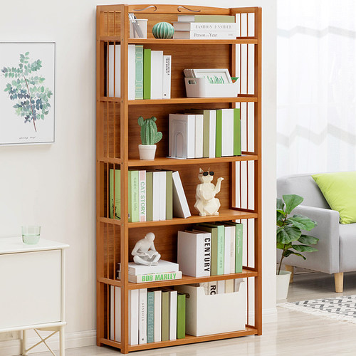 木马人书架落地置物架儿童书柜子