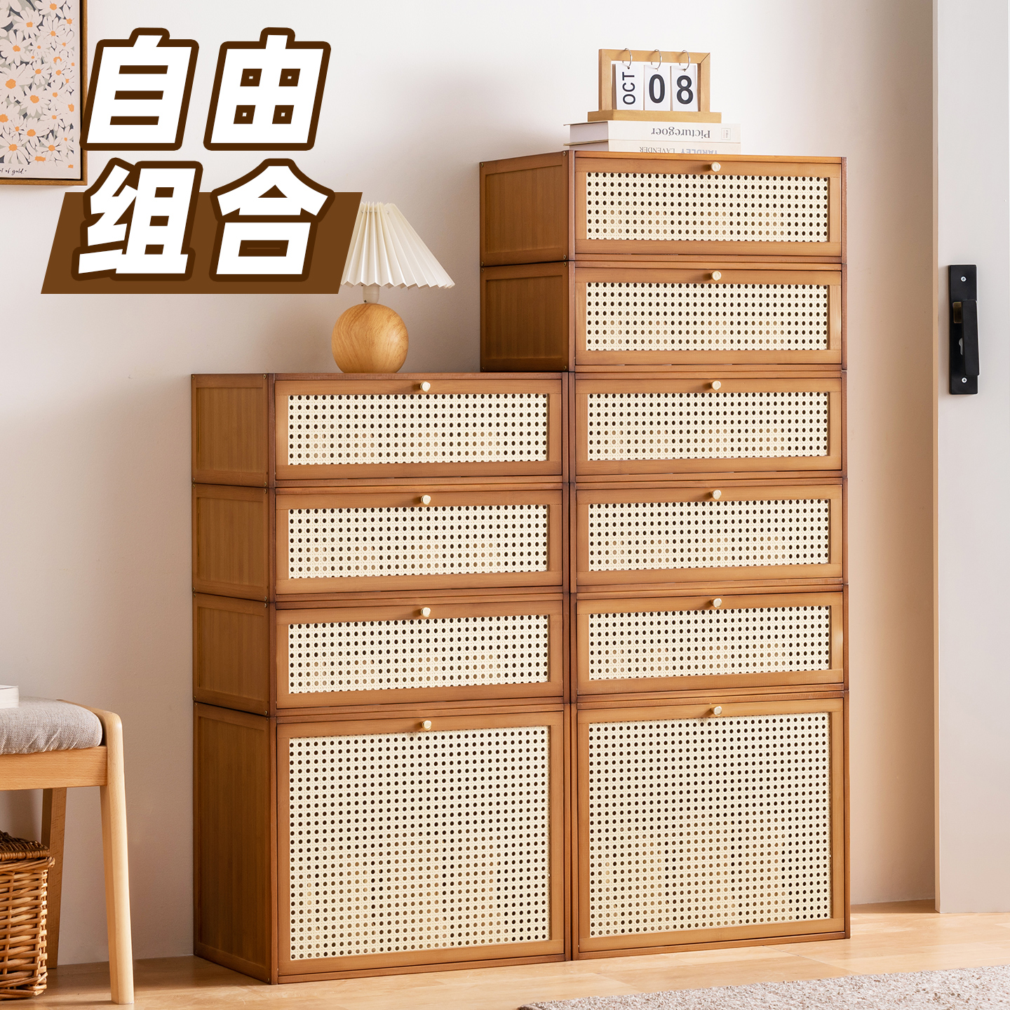 鞋盒鞋子收纳盒神器鞋柜家用鞋架多层宿舍门口装放球鞋整理省空间