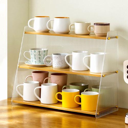 木马人杯架杯子收纳置物架桌面