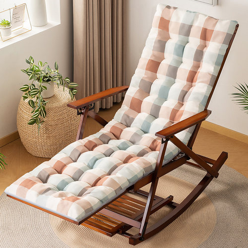 木马人躺椅垫子摇椅藤椅坐垫