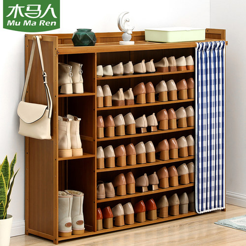 木马人家用门口简约现代风鞋架子