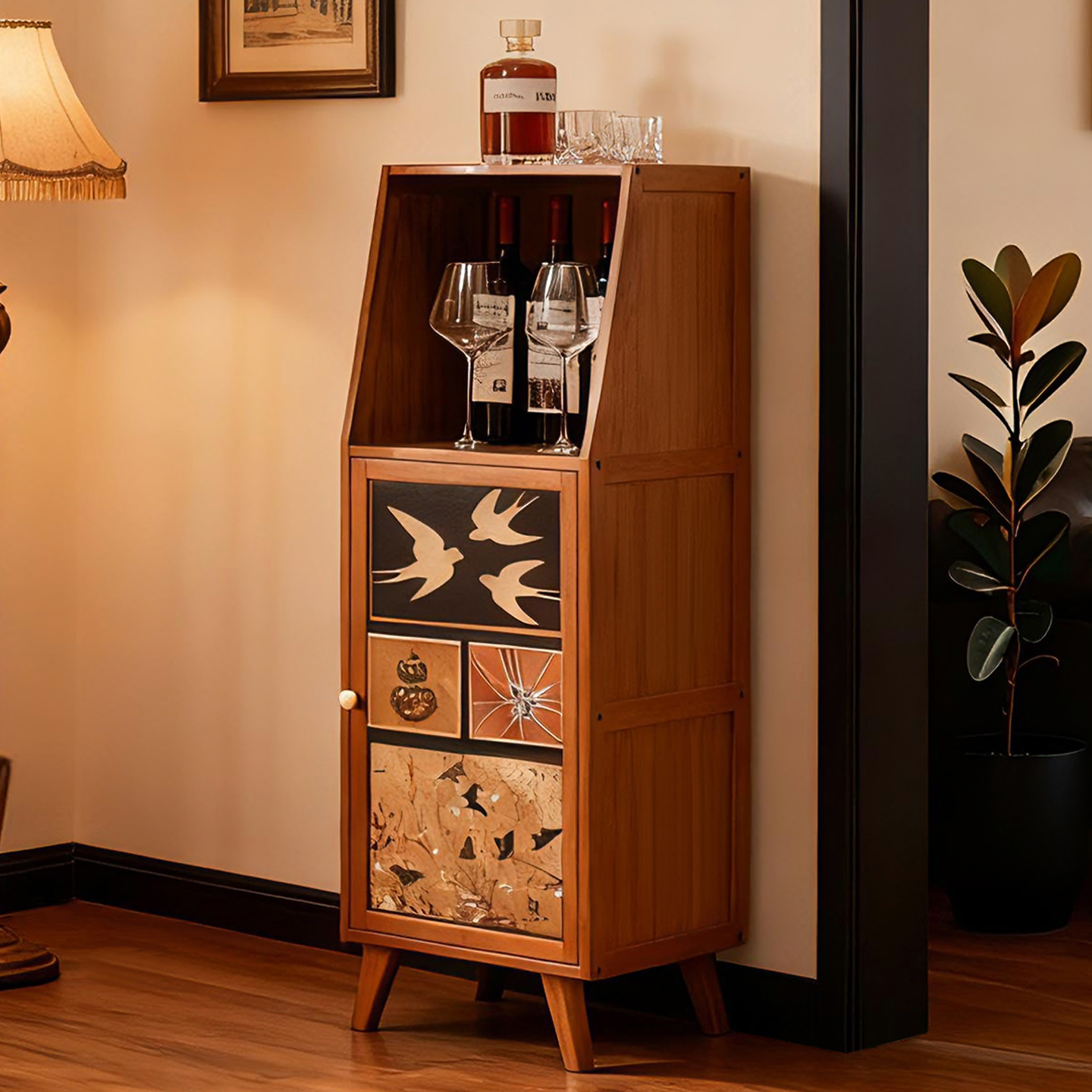 厨房餐边柜子小窄储物家用靠墙