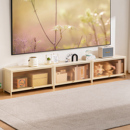电视柜客厅2025新款 家用简约现代茶几电视机柜组合卧室实木小户型