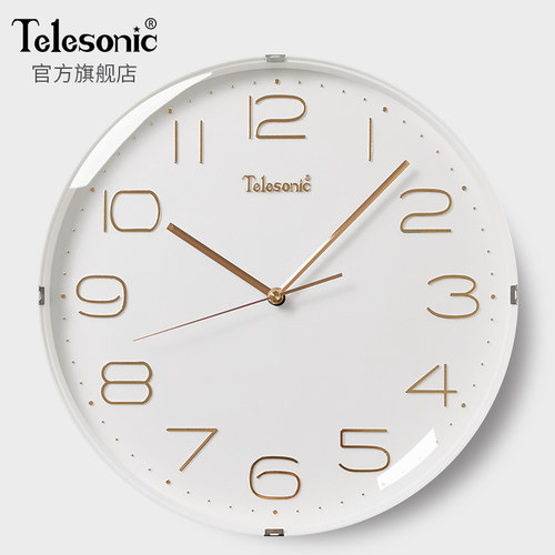 TELESONIC/天王星挂钟客厅石英