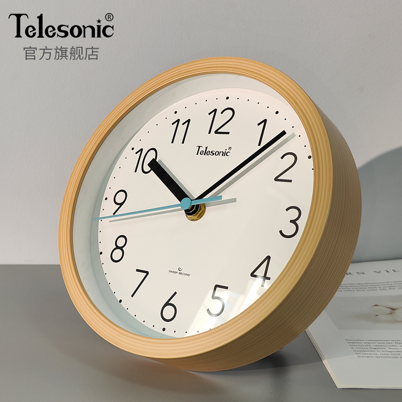 TELESONIC/天王星静音石英钟