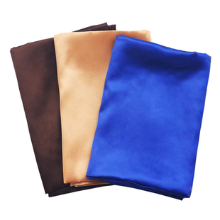 色丁绸缎里衬布料纯色红布加密加厚汉服礼服装饰内衬丝绸里布面料