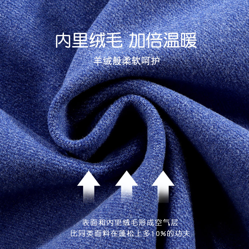 速发德绒保暖背心儿童内穿男童马甲冬季蚕丝护肚童宝宝吊带加绒
