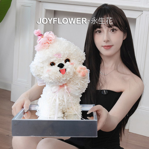 JOYFLOWER马尔济斯永生花真花束