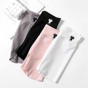 童装女童三分鲨鱼裤2025夏弹力运动女孩安全短裤瑜伽儿童保险裤子