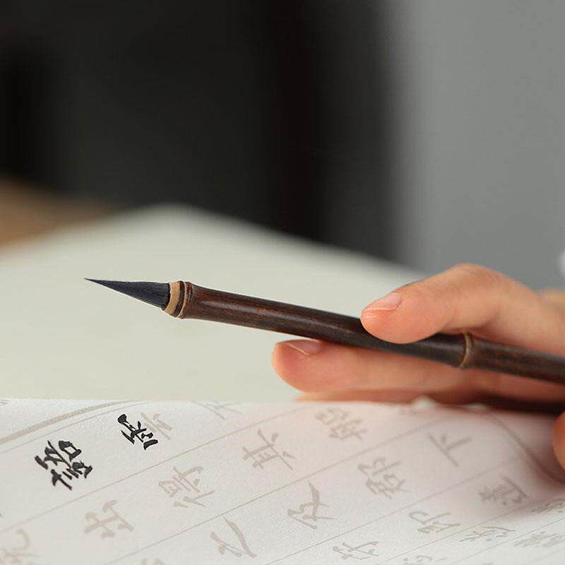 速发紫鹤瘦金体毛笔黑尖紫毫专业级初学入门文港厂家直销专用小楷