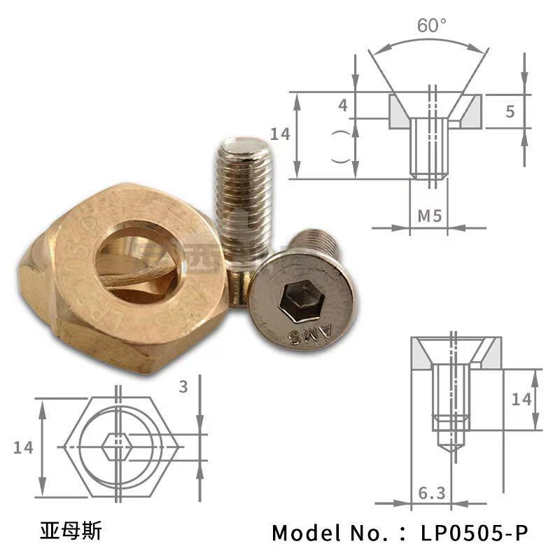 速发导轨压块 力平压块 大量现货包邮 LP00404 LP0505 LP0606 LP0