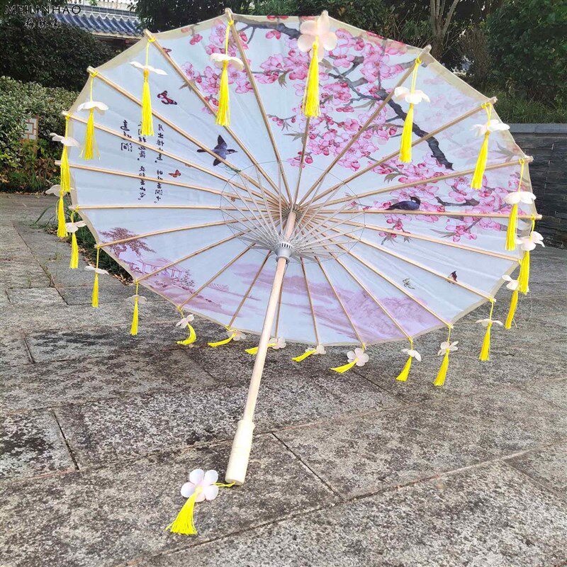 速发油纸伞古风舞蹈道具晴雨两用古典中式国风汉服新中式户外吊顶
