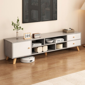 速发电视厅客柜家用小户视实木腿房简约卧室茶几电型机柜