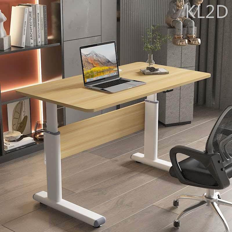 速发手动升降家用站公台式桌写字桌手摇学生桌脑电儿童学习桌办立,住宅家具,电动升降桌,淘宝优惠券,粉丝福利购,淘宝优惠卷