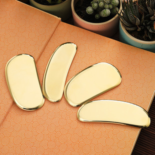 速发款可选纯黄铜铜实心虎身刮痧符脸板全刮通用疏通经脉面部刮痧