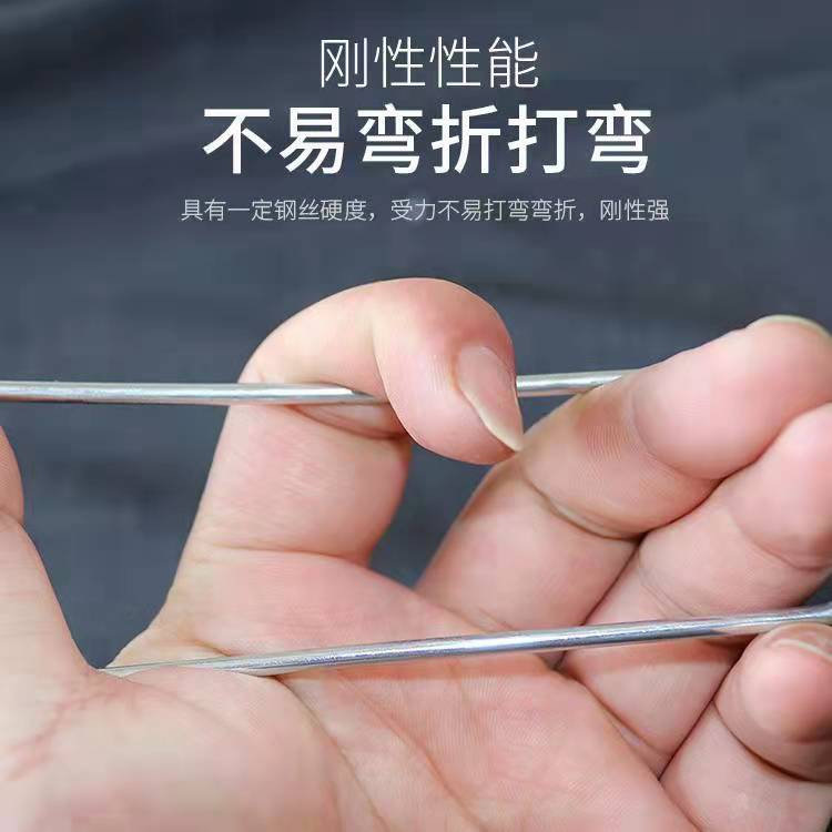 速发滴灌管铁丝卡子固定器地钉加粗镀锌草坪大棚实R用园艺工具热