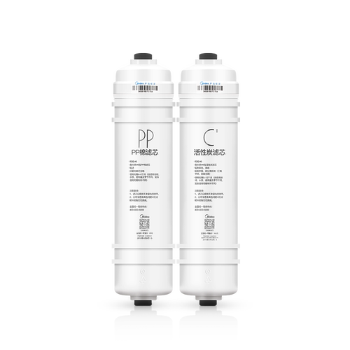 适用美的净水器PP棉MU131A-5前置活性炭M6滤芯MRO102C-4 208 1586