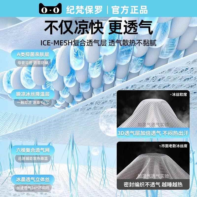 速发凉席2025新款夏季可机洗软席子床单床笠学生宿舍草席夏两用