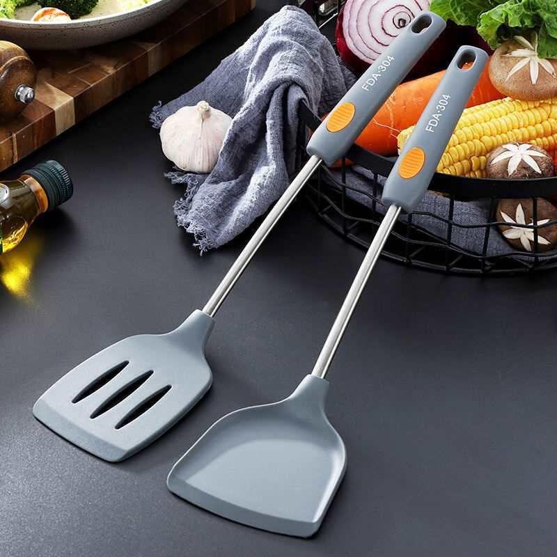 速发不粘锅硅汤胶锅铲耐高温铲勺炒菜铲子不粘锅锅铲勺子厨具