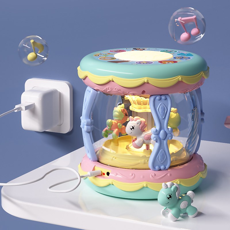 速发儿童手拍鼓婴儿玩具益智6八个月宝宝0一12岁音乐拍拍鼓婴幼儿