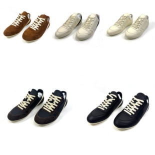 DUJIA26新款 RICK复古OWENS暗黑德训平底低帮倒三角男女运动极简鞋