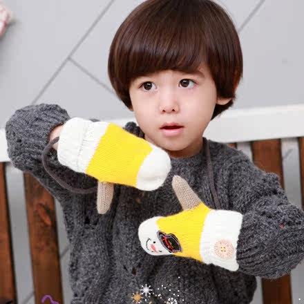 Gants pour enfants en de laine - Ref 2146634 Image 3