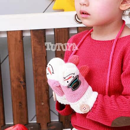 Gants pour enfants en de laine - Ref 2146634 Image 5