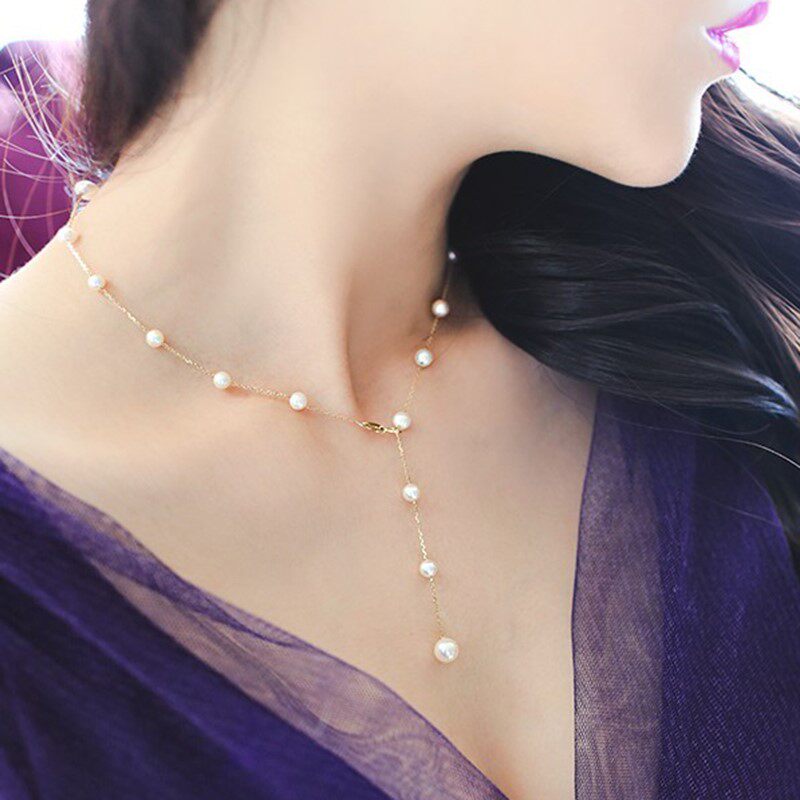 Su heart Jewelry Korean Edition All-match fashion Pearl Clavicle chain jewelry temperament have cash less than that is registered in the accounts Necklace Necklace Girlfriend giftin the Accessories/Fashion Jewelry, Necklace  category - from Buy2taobao.com to provide professional Taobao agent buy service