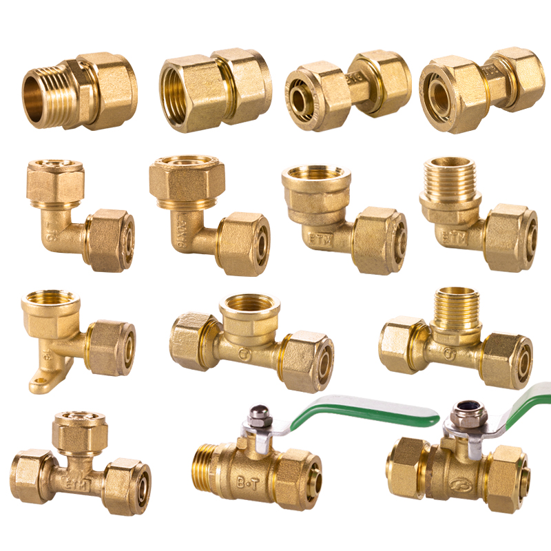 4分铝塑管接头126太阳能