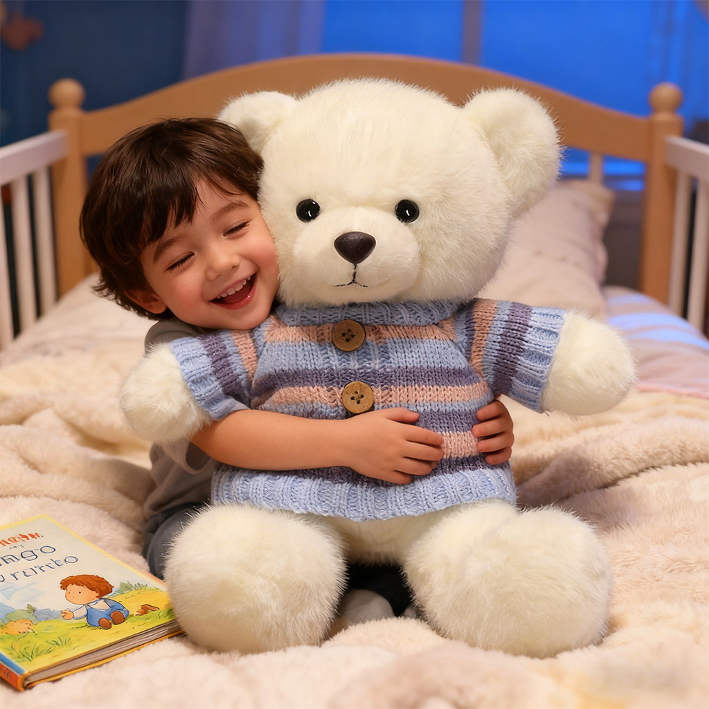 可爱小熊玩偶睡觉抱枕女孩布娃娃