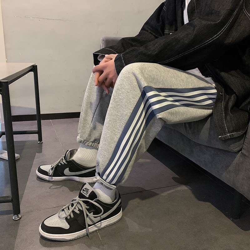 港风卫裤男小脚裤休闲裤宽松长裤WK27-P50,男装休闲裤,四季星座221-7