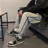 港风卫裤男小脚裤休闲裤宽松长裤WK27-P50，男装休闲裤，四季星座221-7