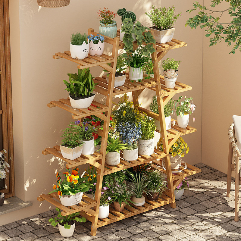 花架阳台置物架新款绿植多层展示架客厅电视旁花台2024爆款可移动