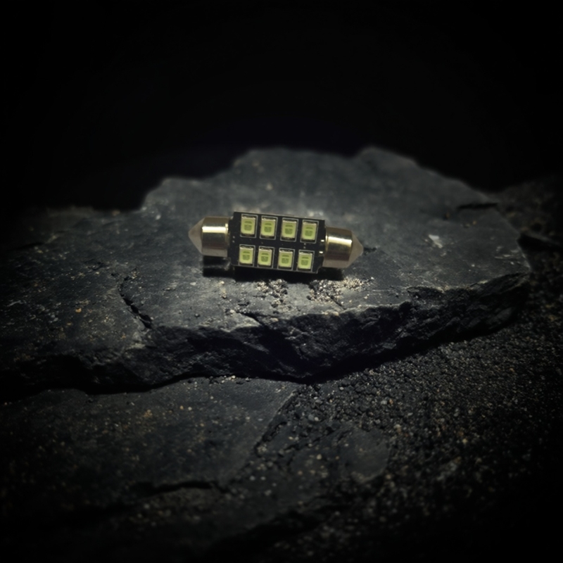 15-21款五菱宏光V荣前后排阅读灯灯泡双尖C10W 36MM替换LED灯高亮