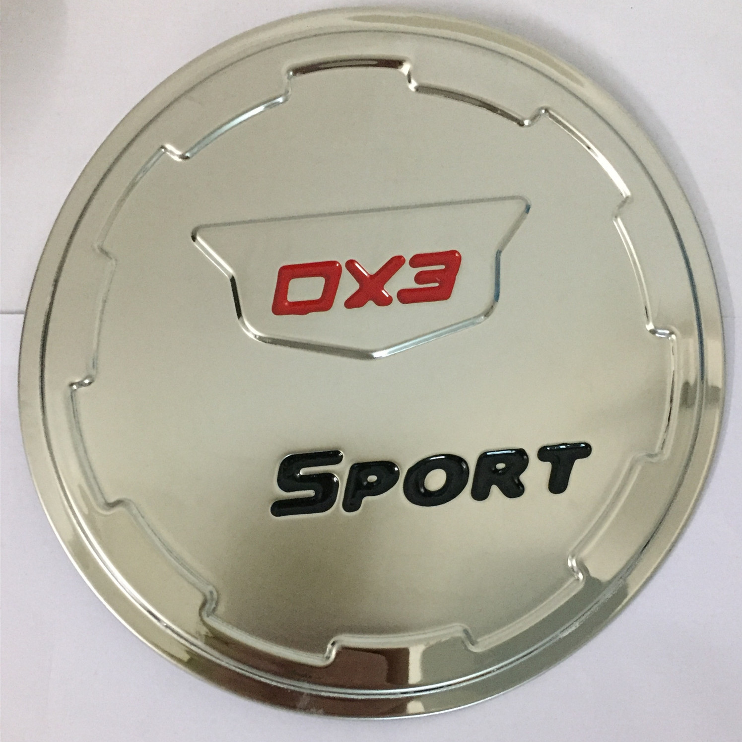 东南DX7 PRIME博朗东南DX3  不锈钢油箱盖贴装饰