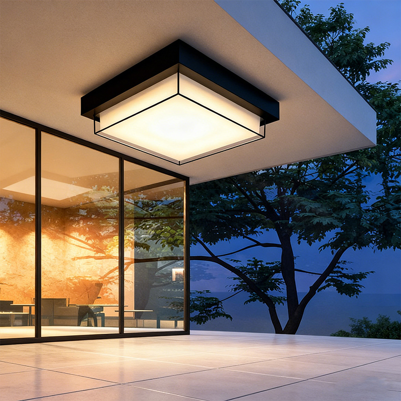 户外防水防虫感应庭院灯