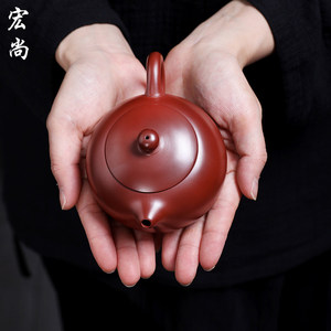 速发大红袍紫砂壶壶名家手工泡茶壶单人功夫茶具西施壶容量茶具茶