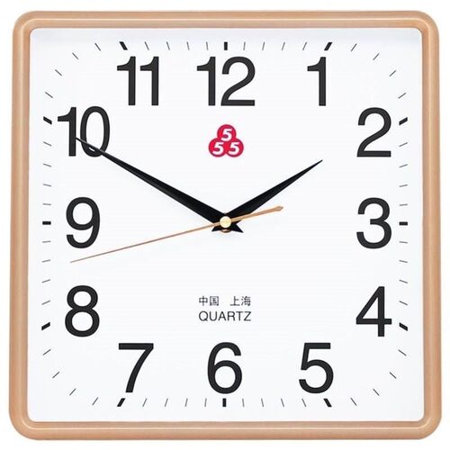 速发简价!上海牌石英钟大55钟表挂钟客厅降约5气方形静音家