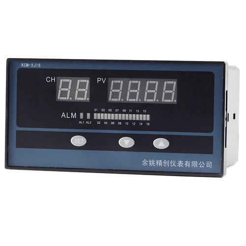 速发PT K多路温度无纸仪液晶显示8y路16路温度巡检仪配RS485MODBU