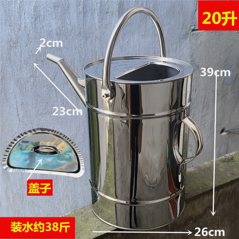 速发加油嘴长桶手提加油壶6L8L12L柴油桶备油桶汽用油箱