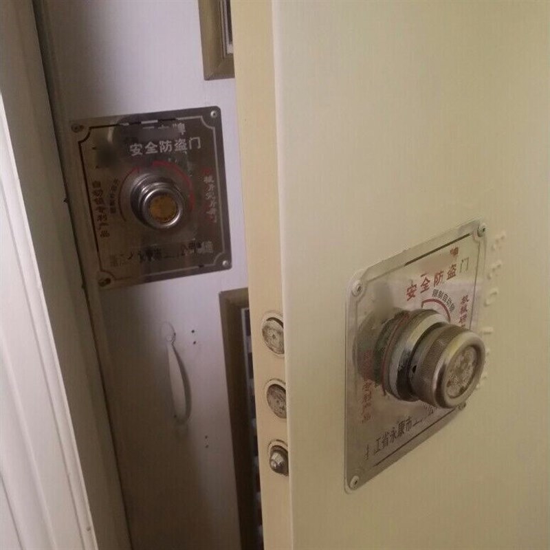 速发适用王力老式防盗门子母门复合门双开门双胞胎C级锁芯一开二