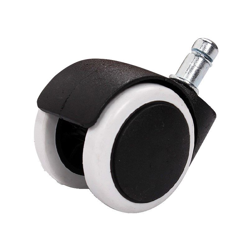 速发朗轩域椅静音向滑轮 老板品转椅配件办公椅电脑椅配件滑轮5个