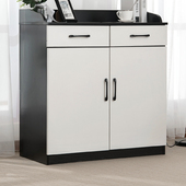 餐边柜现代简约客厅靠墙置物收纳C边柜橱子储物柜商用备餐柜茶水