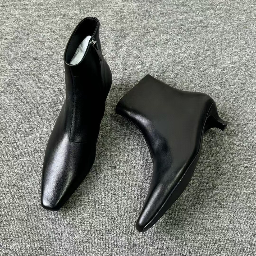 STELLALUNA法式短靴时髦时装靴