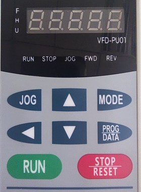 速发变F器面面VFD-B VFD-F操作板板V频D-PU01显示屏 控制调速